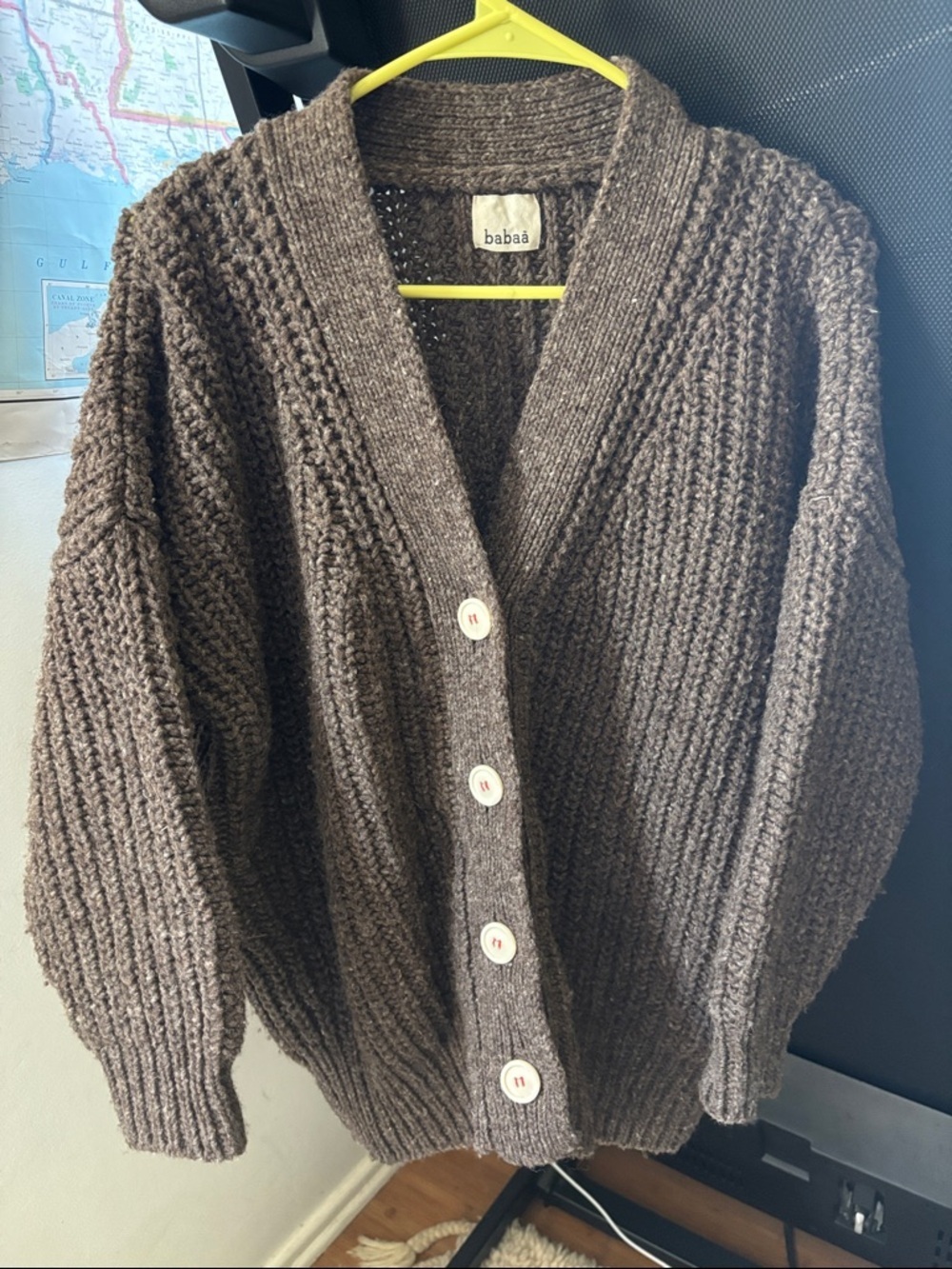 Babaa Wool Cardigan - Picture 3 of 16